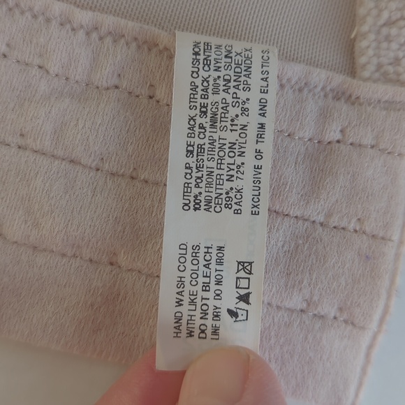 Bali Satin Tracings Full Coverage Underwire Minimizer Bra 48D Light Rose - Picture 8 of 14